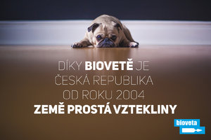 Díky Biovetě je Česká republika již 17 let bez vztekliny