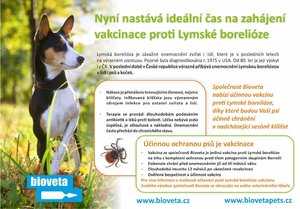 Zimní období, čas pro ochranu proti borrelióze