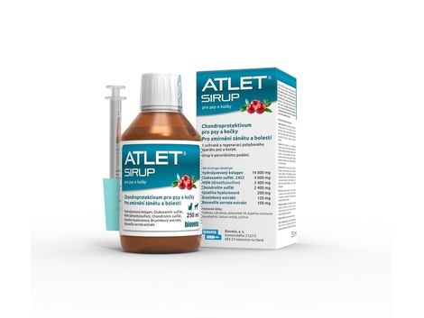 Obrázek produktu - ATLET SIRUP pro psy a kočky 250 ml