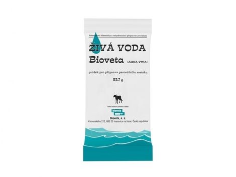 ŽIVÁ VODA Bioveta (AQUA VIVA) prášek 83,7 g